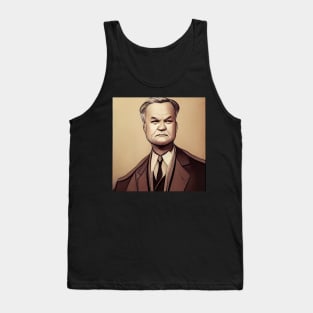 Herbert Hoover | Comics style Tank Top